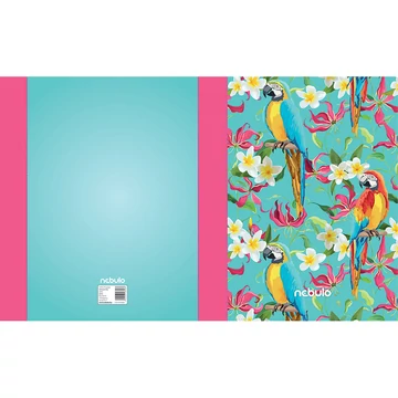 Nebulo: Füzetbox A/4-es méret Papagájos