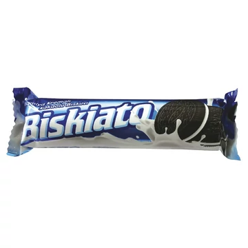 Biskiato kakaós keksz vanília ízű krémmel töltve 60g/50g