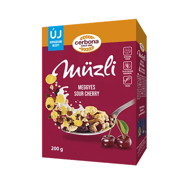 Cerbona meggyes müzli 200g