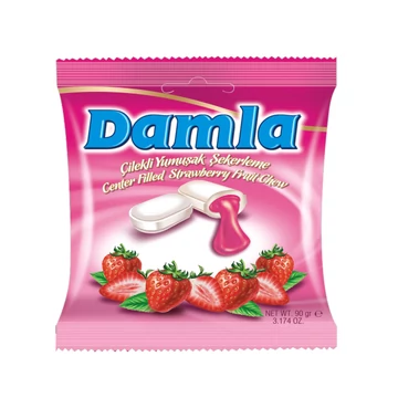 Damla eper ízű cukorka 90g