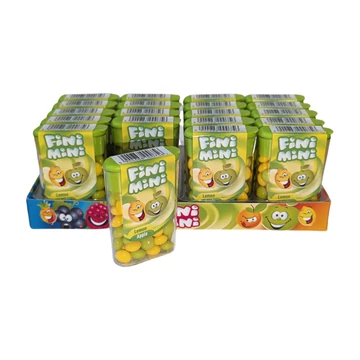 Fini Mini citrom-alma ízű cukorka drazsé 16g