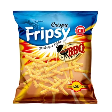 Fripsy barbecue ízesítésű snack 50g