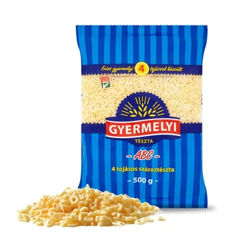 Gyermelyi 4 tojásos ABC tészta 500g