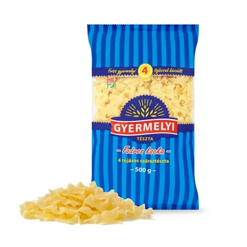Gyermelyi 4 tojásos fodros nagykocka tészta 500g