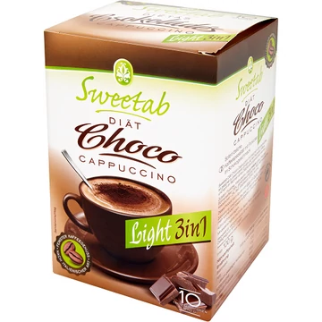 Sweetab csokis cappuccino 10x10g