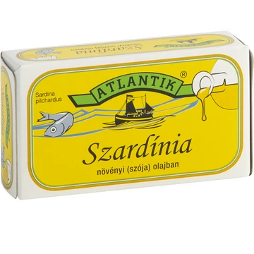 Atlantik olajos szardínia 125g