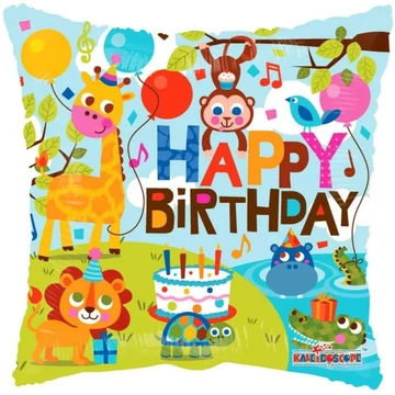 Jungle mintás party fólialufi 45cm