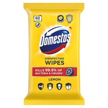 Domestos lemon törlőkendő 60db