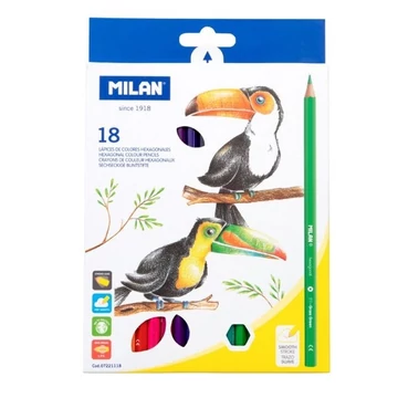 Milan színes ceruza 18db-os kiszerelésben 07221118
