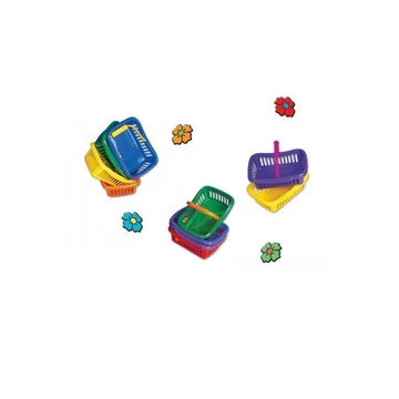 Játék bevásárlókosár többféle színben MD0710