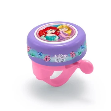 Hercegnős lila kerékpárcsengő 55mm 41580002DL