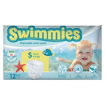 Swimmies úszópelenka s méret 4-9 kg 12db