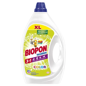 Biopon takarékos mosógél 2,43l 54 mosás XL color