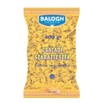 Balogh családi fodros nagykocka tészta 400g