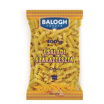 Balogh családi orsó tészta 400g