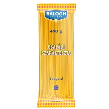 Balogh családi spagetti tészta 400g
