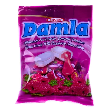 Damla málna ízű cukor 90g