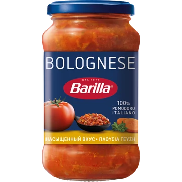 Barilla paradicsomszósz bolognai módra, marha-, és sertéshússal 400 g