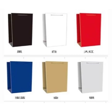 S. Ajándéktasak egyszínű 26x32x10,5 cm 32218