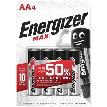 Energizer max alkáli ceruzaelem AA 10db