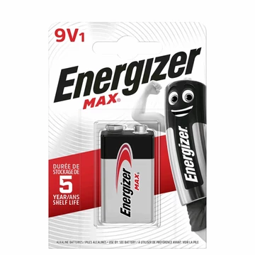 Energizer Max alkáli elem 9V 1db