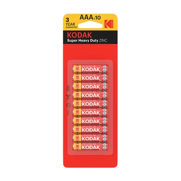 Kodak Extra zinc mikroelem AAA 1,5V 10db 30946804