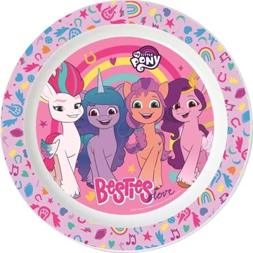 Műanyag tányér lapos Én kicsi pónim QP2332