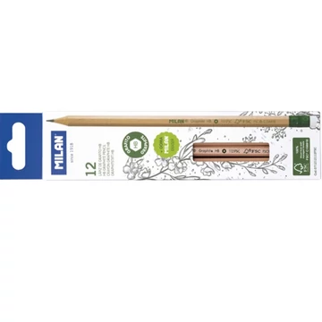 Milan hatszögletű grafitceruza 12db-os kiszerelésben 112FSC