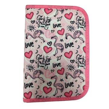 Octopus 2 klapnis flamingós tolltartó P1ZE2402