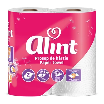 Alint papírtörlő 2tekercs 2rétegű 50lap