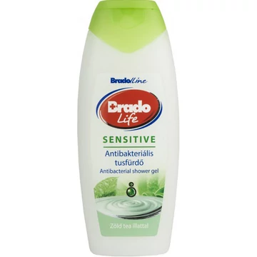 Brado life sensitive antibakteriális tusfürdő 400ml