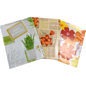 Viaszos vékony asztalterítő többféle változatban 200x140cm