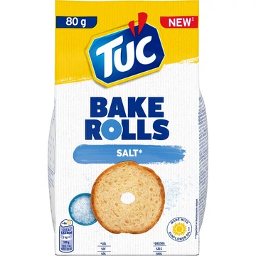 Tuc sós bake rolls 80g