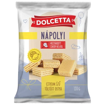 Dolcetta citromos nápolyi hozzáadott cukor nélkül 180g