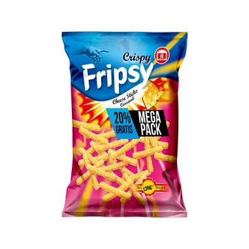 Fripsy mega pack sajtos ízű snack 120g