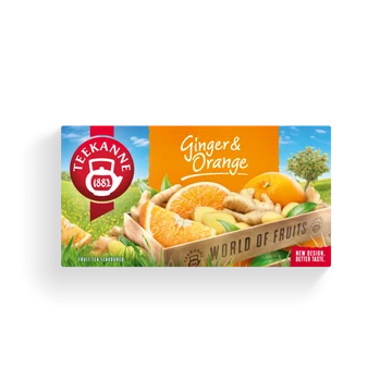 Teekanne ginger orange gyümölcstea 20x2,25g
