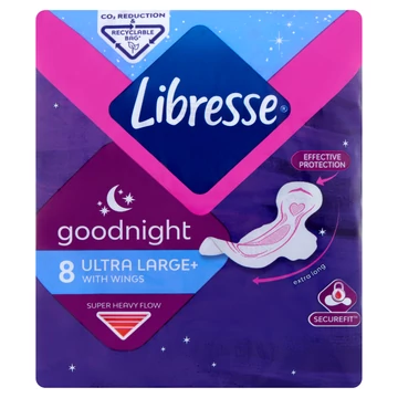 Libresse goodnight ultra large betét 8db-os kiszerelésben 