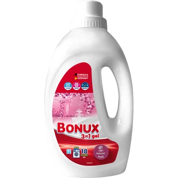 Bonux 3IN1 Rose 0,9L 18 mosás
