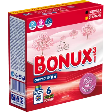 Bonux 3IN1 Magnólia 390g 6 mosás