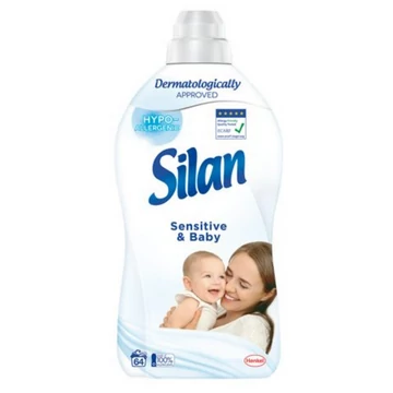 Silan sensitive & baby öblítő 1,408L 64 mosás