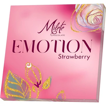 Emotion töltött desszert eper ízű 125g