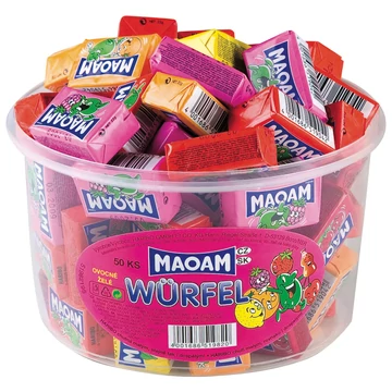 Maoam olvadó cukor würfel/bloxx doboz 50db