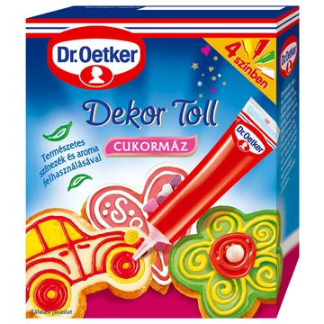 Dr. Oetker dekortoll 76g (4x19g)