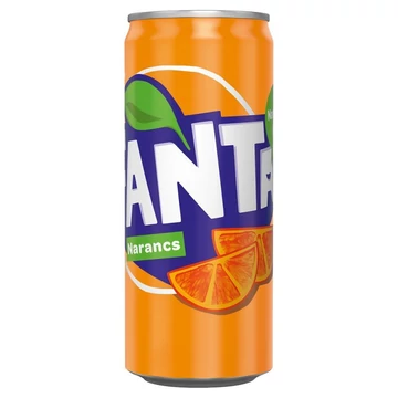 Fanta szénsavas narancsízű üdítőital 330 ml - csak egyedi szállítással vagy személyes átvétellel