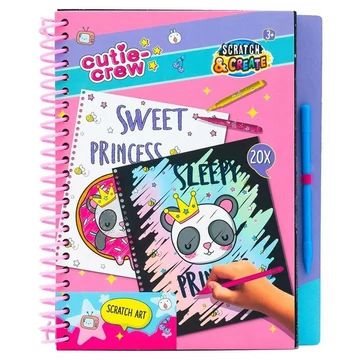 Canenco: Cutie Crew képkarc könyv 20 oldalas