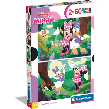 Disney Minnie egér 2x60db-os supercolor puzzle - Clementoni