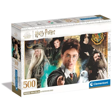 Harry Potter és a bölcsek köve 500 db-os puzzle - Clementoni
