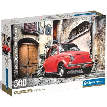HQC Fiat 500 500db-os puzzle - Clementoni