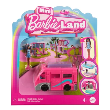 Barbie: Mini BarbieLand járművek - Álom lakóautó szett - Mattel