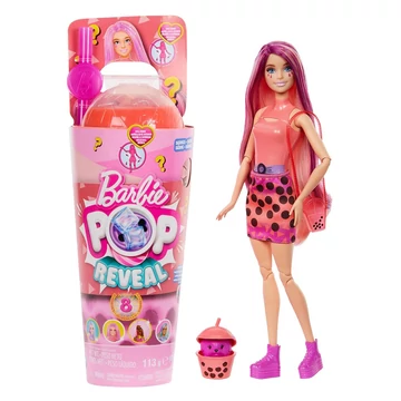 Barbie: Slime Reveal Bubi buli Narancssárga baba - Mattel